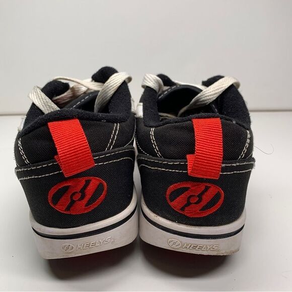 Heelys GR8 Pro 20 Casual Skate Sneaker Youth Size US 2 UK 1 EU 33 black red - Picture 4 of 8